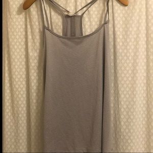 Champion Duo-Dry Grey Striped Tank